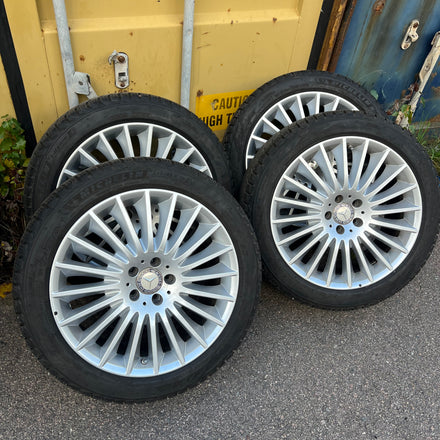 19” kompletta vinterdäck till Mercedes S-klass W222