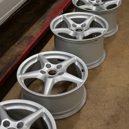 18" Porsche original, set om 4