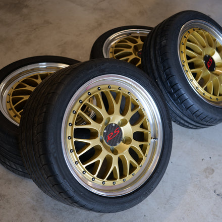 18" BBS E28 Magnesium Porsche 4st